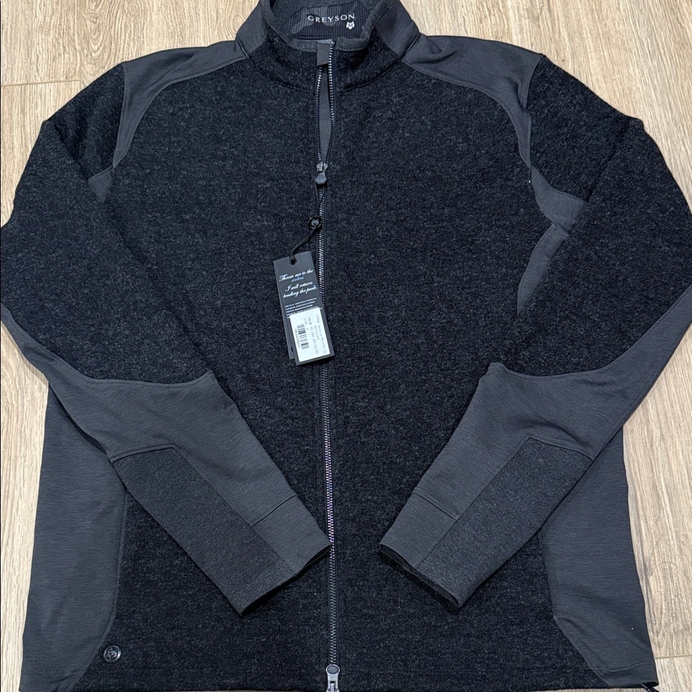 BNWT Greyson Mens Sequoia Lux Hybrid Full Zip Jacket Sz Medium